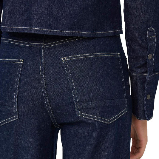 Only Mercer HW Wide Fold Up Red Dnm Rea Dark Blue  - 15332272DB