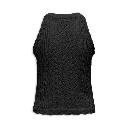 Only Erin Life SL Top Knit Black  - 15341573BK
