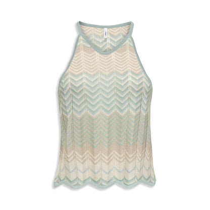 Only Alvira Life SL Glitter Top Knt Cloud Blue/Cloud Blue  - 15344392CB