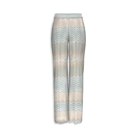 Only Alvira Life MW Glitter Pant Knt Cloud Blue/Cloud Blue  - 15344393CB