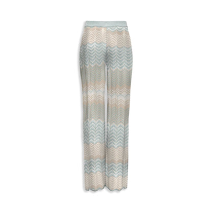 Only Alvira Life MW Glitter Pant Knt Cloud Blue/Cloud Blue  - 15344393CB