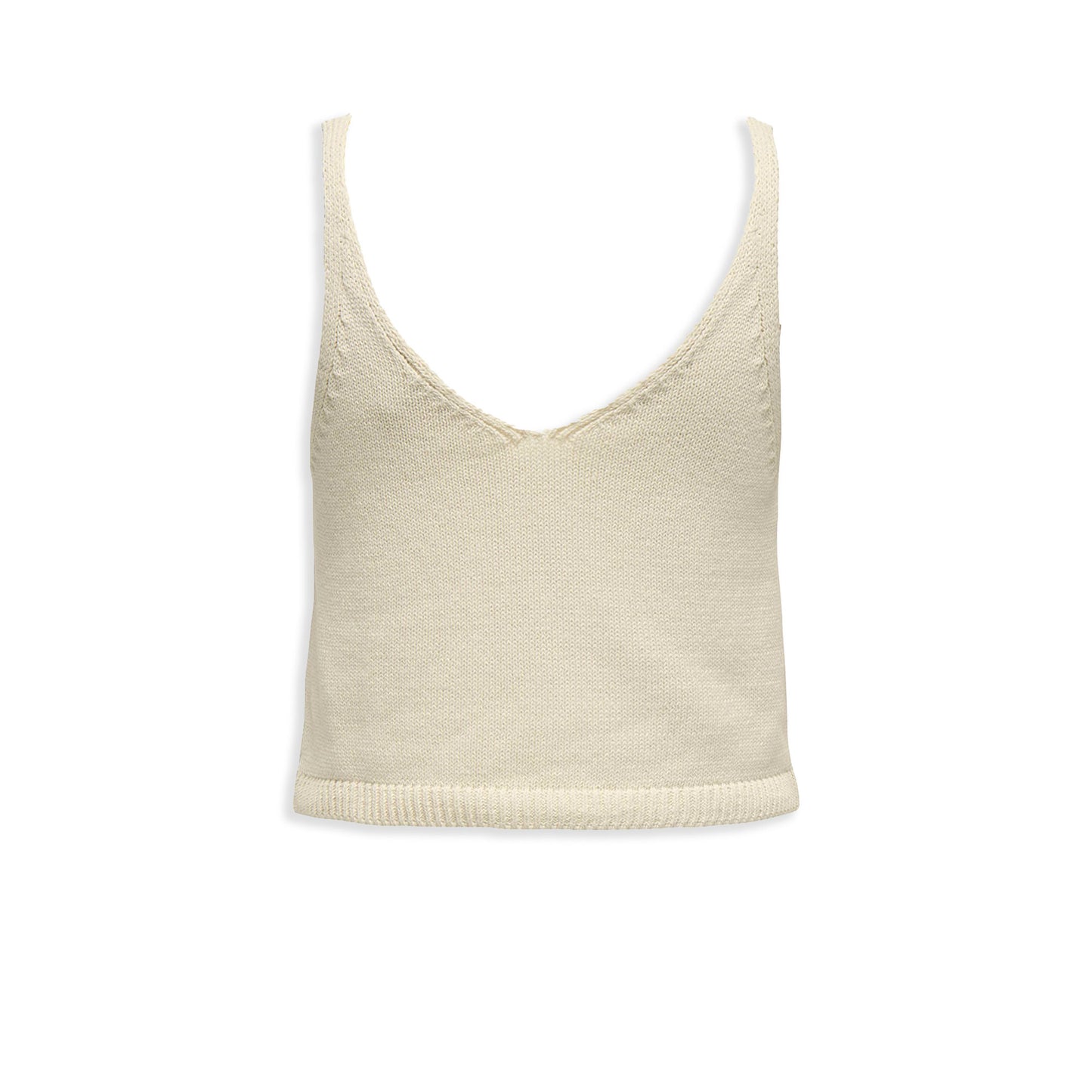 Only Colette Life SL Bling Top Knt Ecru  - 15344411E