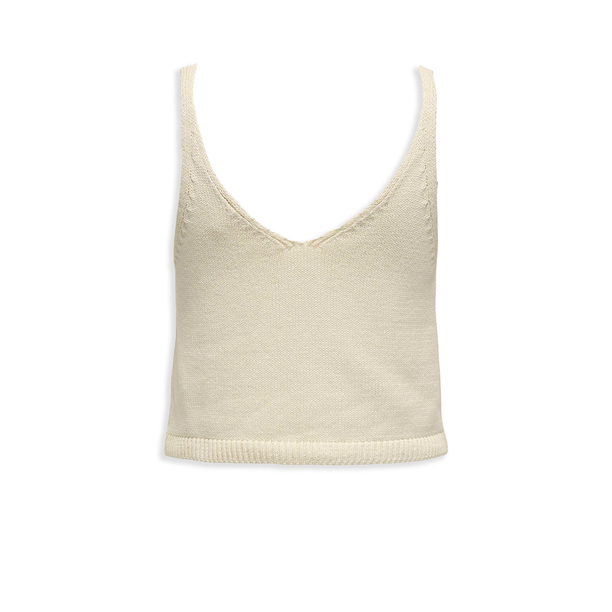 Only Colette Life SL Bling Top Knt Ecru  - 15344411E
