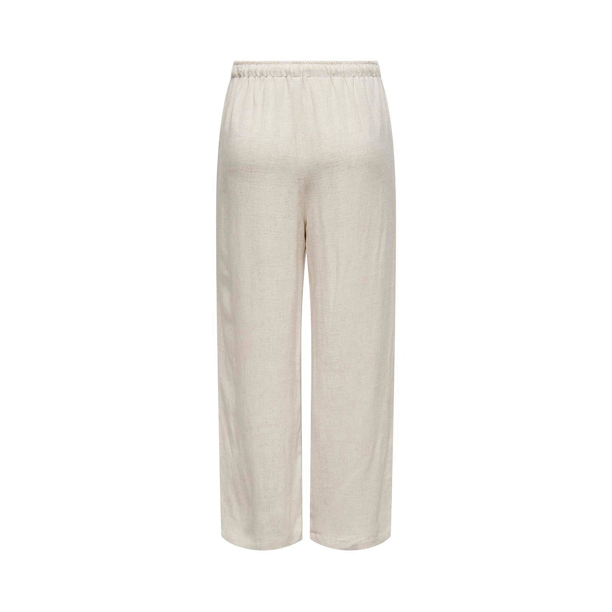 Only Siesta MW Pull Linen BL Culotte Pant Moonbeam  - 15344603M
