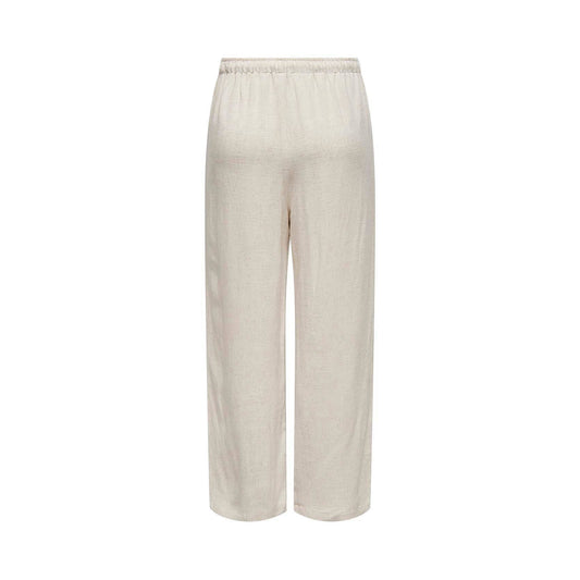 Only Siesta MW Pull Linen BL Culotte Pant Moonbeam  - 15344603M