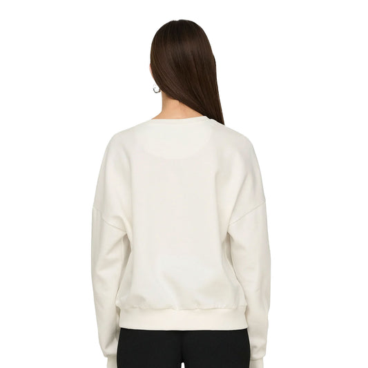 Only Rolling Stones L/S O-Neck Sweat Cloud Dancer  - 15345927CD