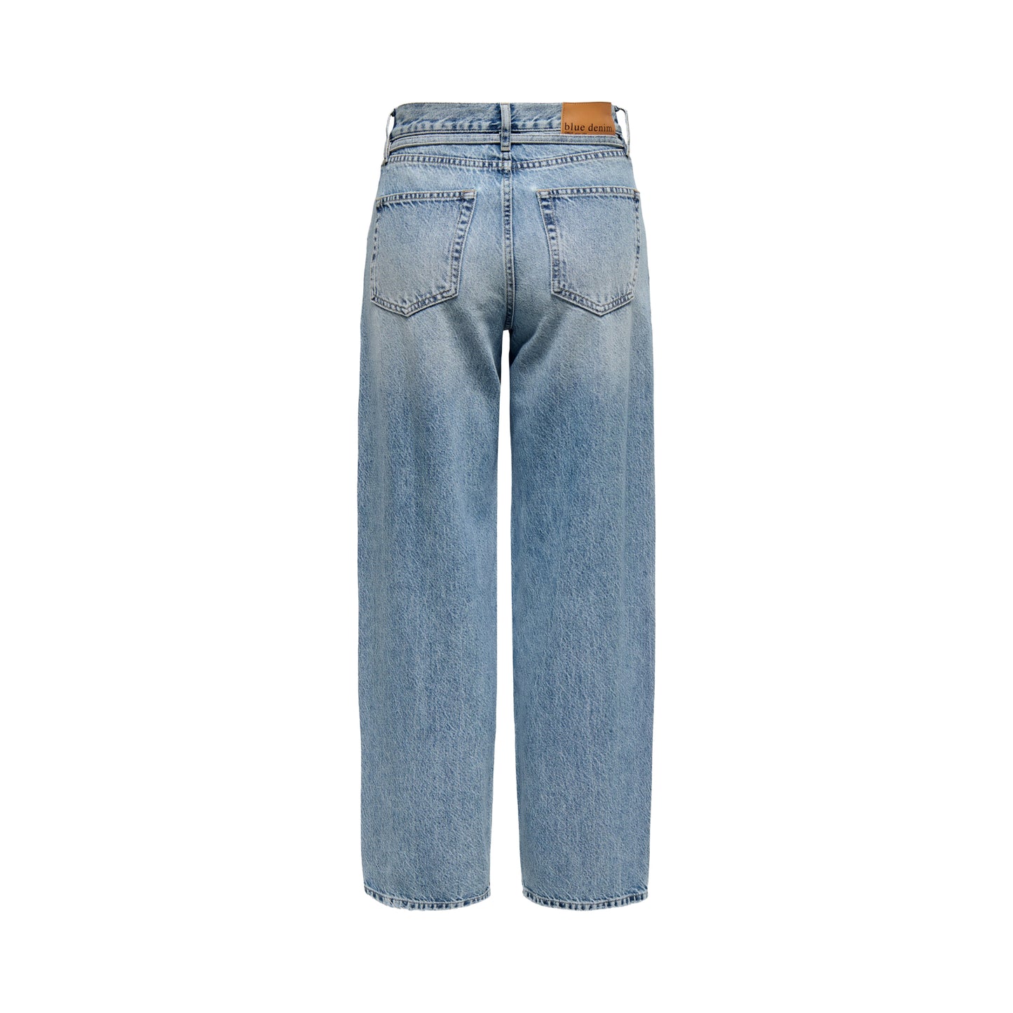 Only Gianna MW Straight Dot450 Dnm Light Blue Denim  - 15347093LBD