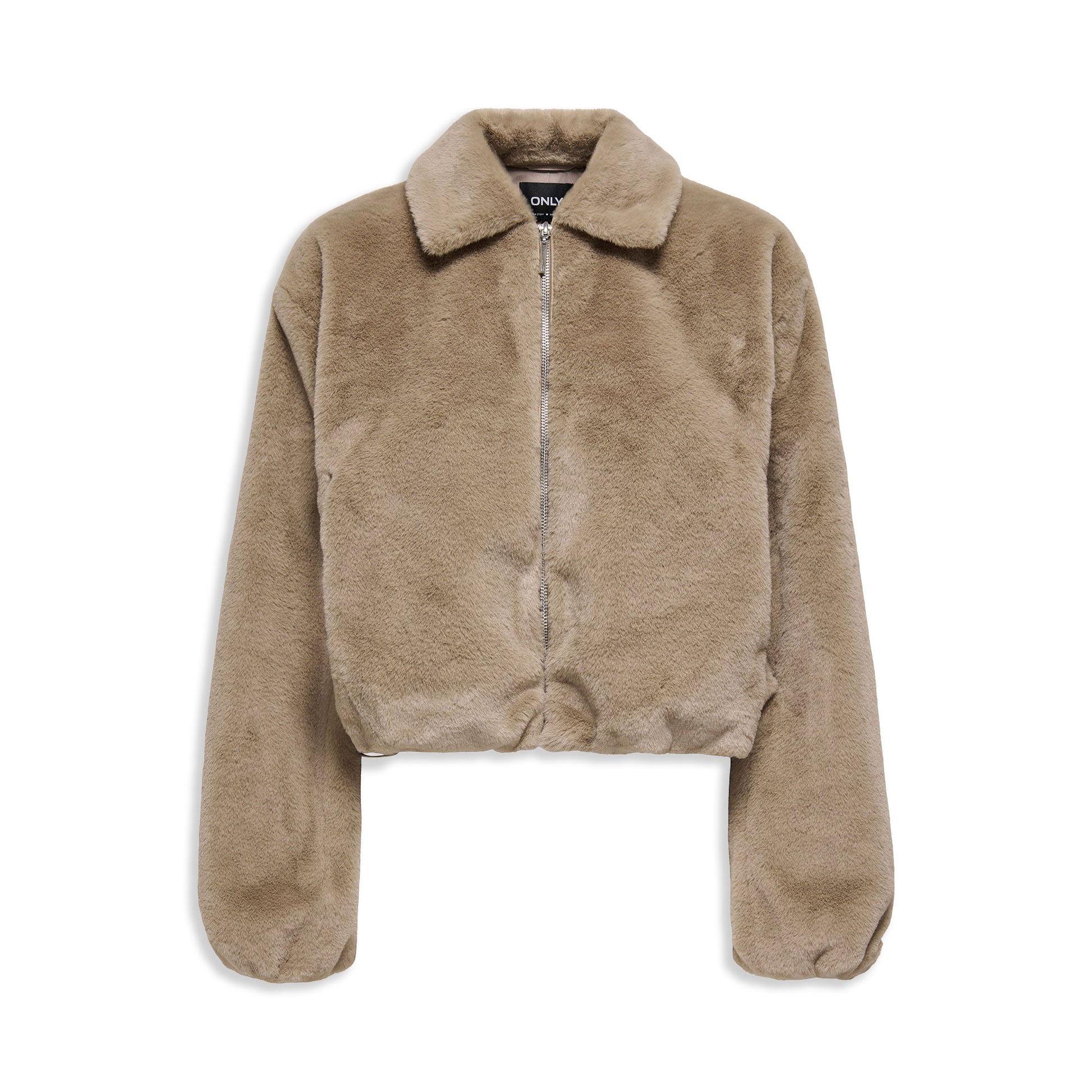 Only Dana Life Faux Fur Jacket Silver Mink  - 15348987SM