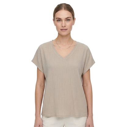 Only Kaylie SS Structure Top Pure Cashmere  - 15349114PC
