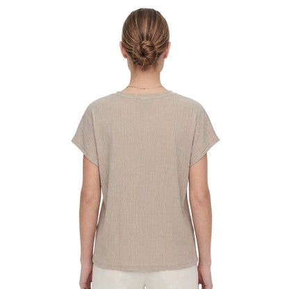 Only Kaylie SS Structure Top Pure Cashmere  - 15349114PC