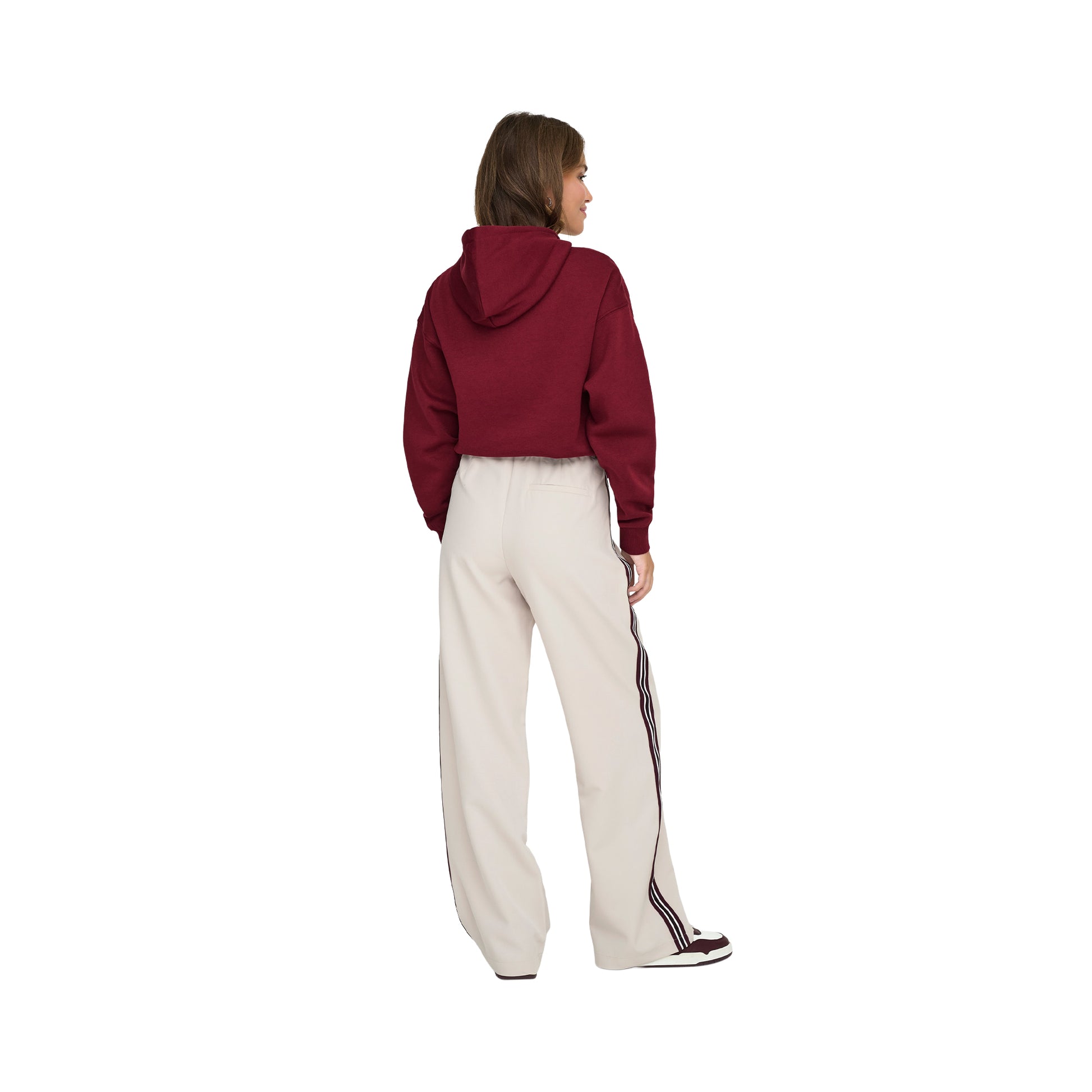 Only Kira-Mellie Life HW Panel Wide CC Pant Pumice Stone  - 15351238PS