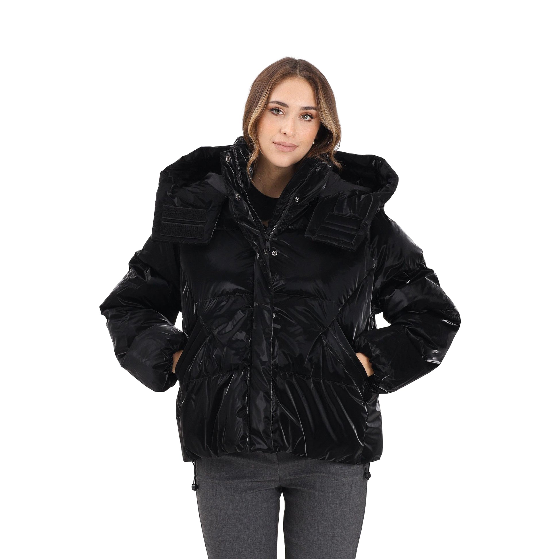 Only Bergen Life Oversized Puffer Black  - 15351969B