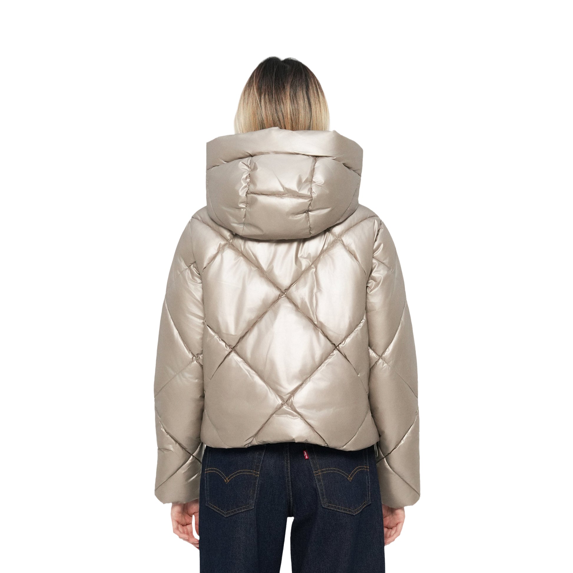 Only Space Puffer Jacket String  - 15356766S