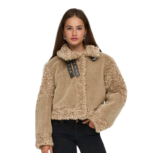 Only Koko Life Teddy Mix Jacket Otter  - 15356911O