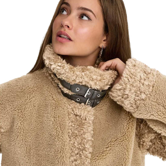 Only Koko Life Teddy Mix Jacket Otter  - 15356911O