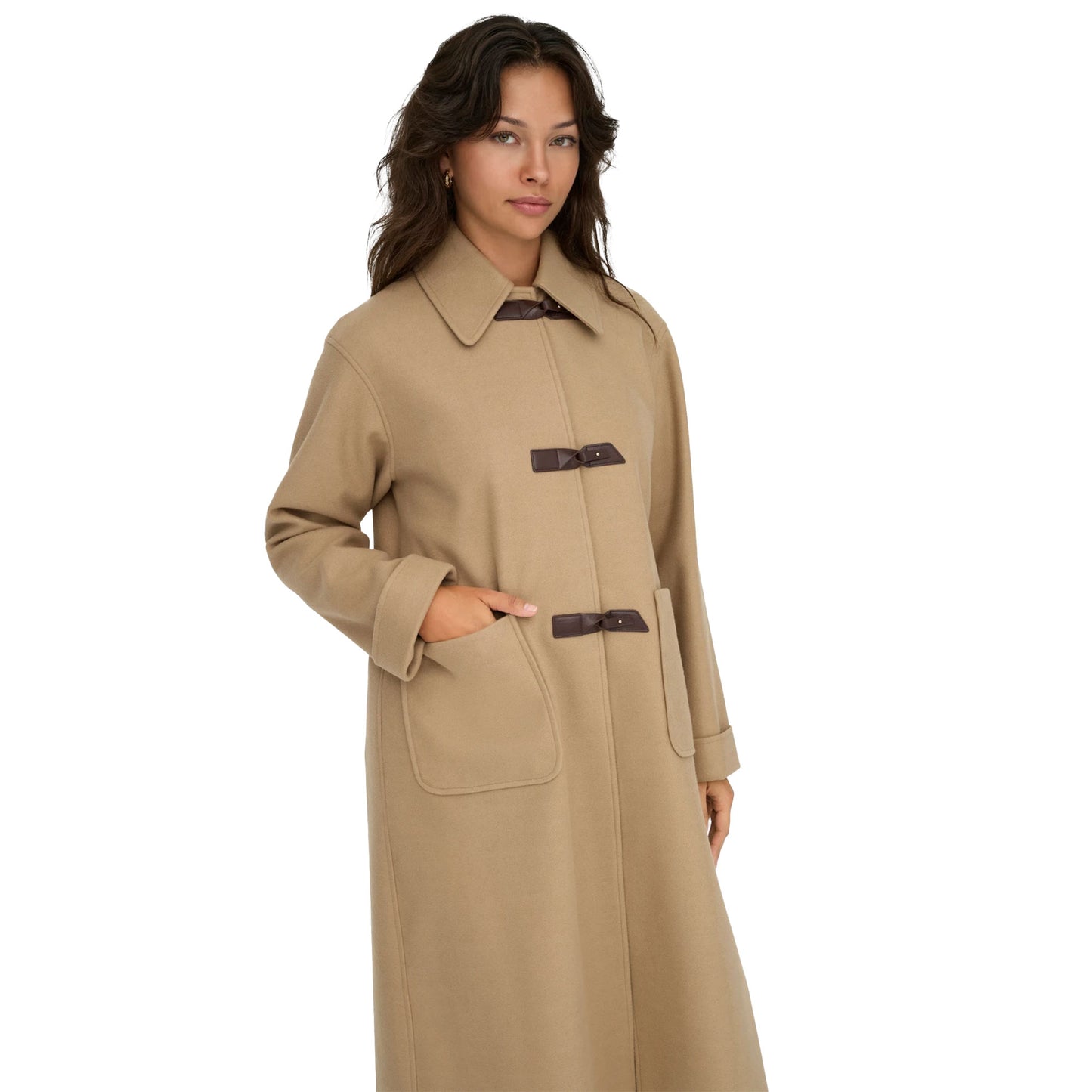 Only Evie Life Coat Tannin  - 15358223T