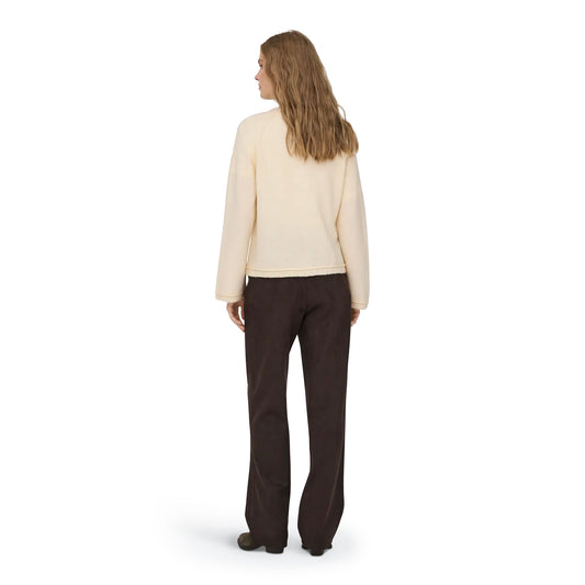Only Hazel Life LS Cardigan BF Knit Whitecap Gray  - 15358596WG