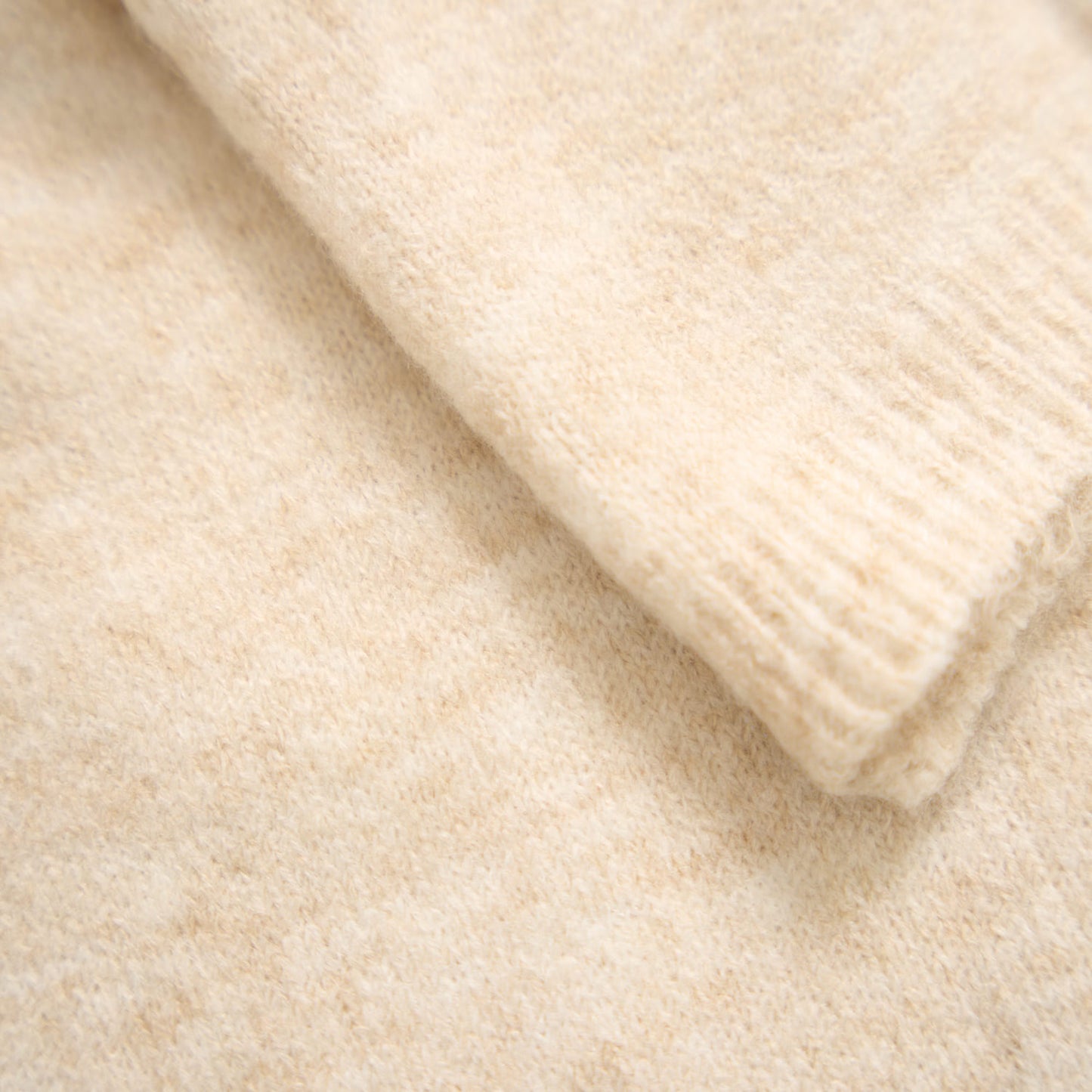 Only Talio LS Short O-Neck BF Knit Whitecap Gray  - 15358603WG