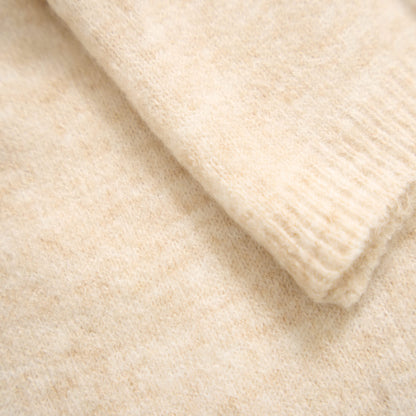 Only Talio LS Short O-Neck BF Knit Whitecap Gray  - 15358603WG