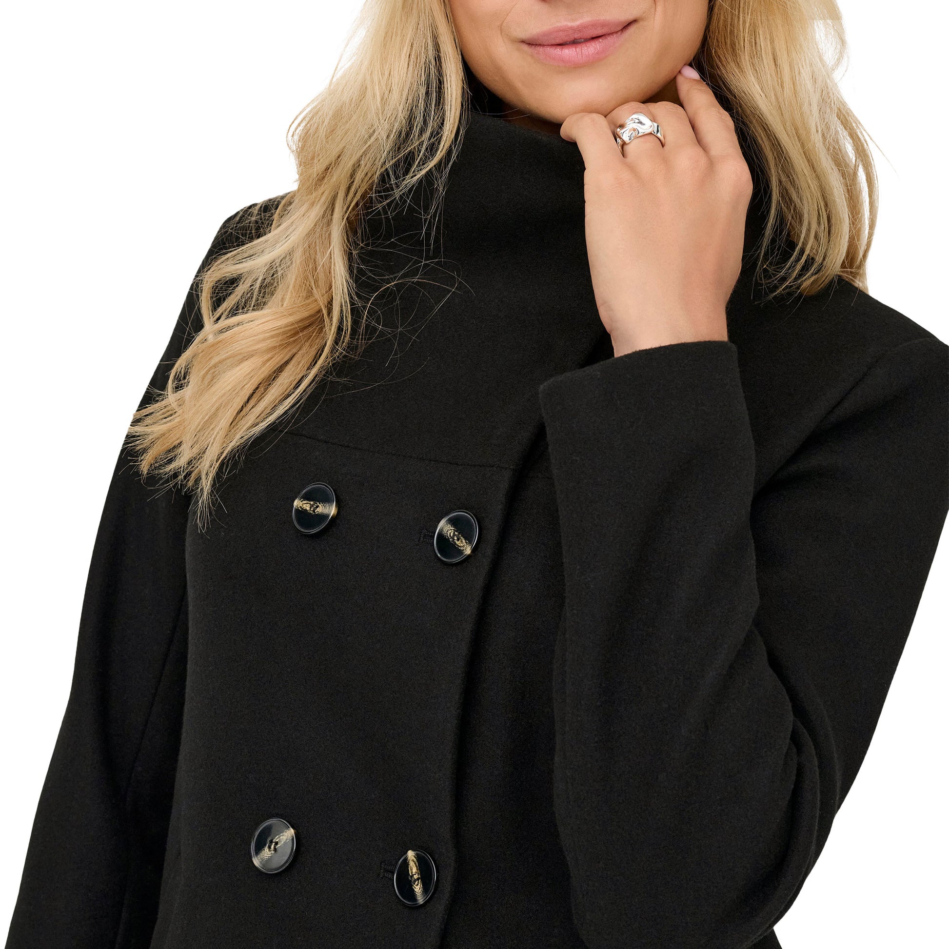 Only Blake Life DB Coat BF Black  - 15358884B