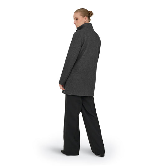 Only Blake Life DB Coat BF Dark Grey Melange  - 15358884DGM