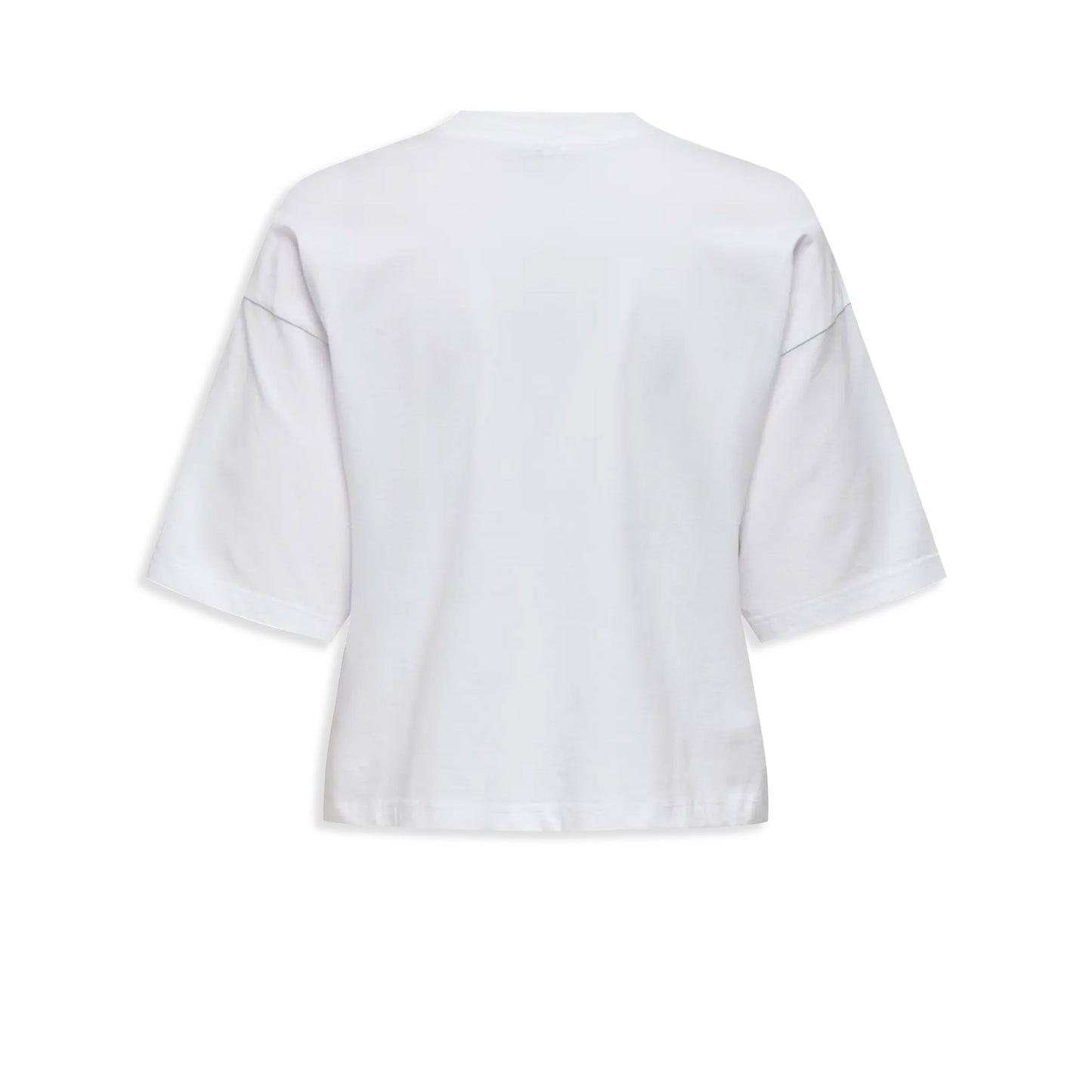 Only Aubrielle Life S/S Shine Top Bright White  - 15358955BW
