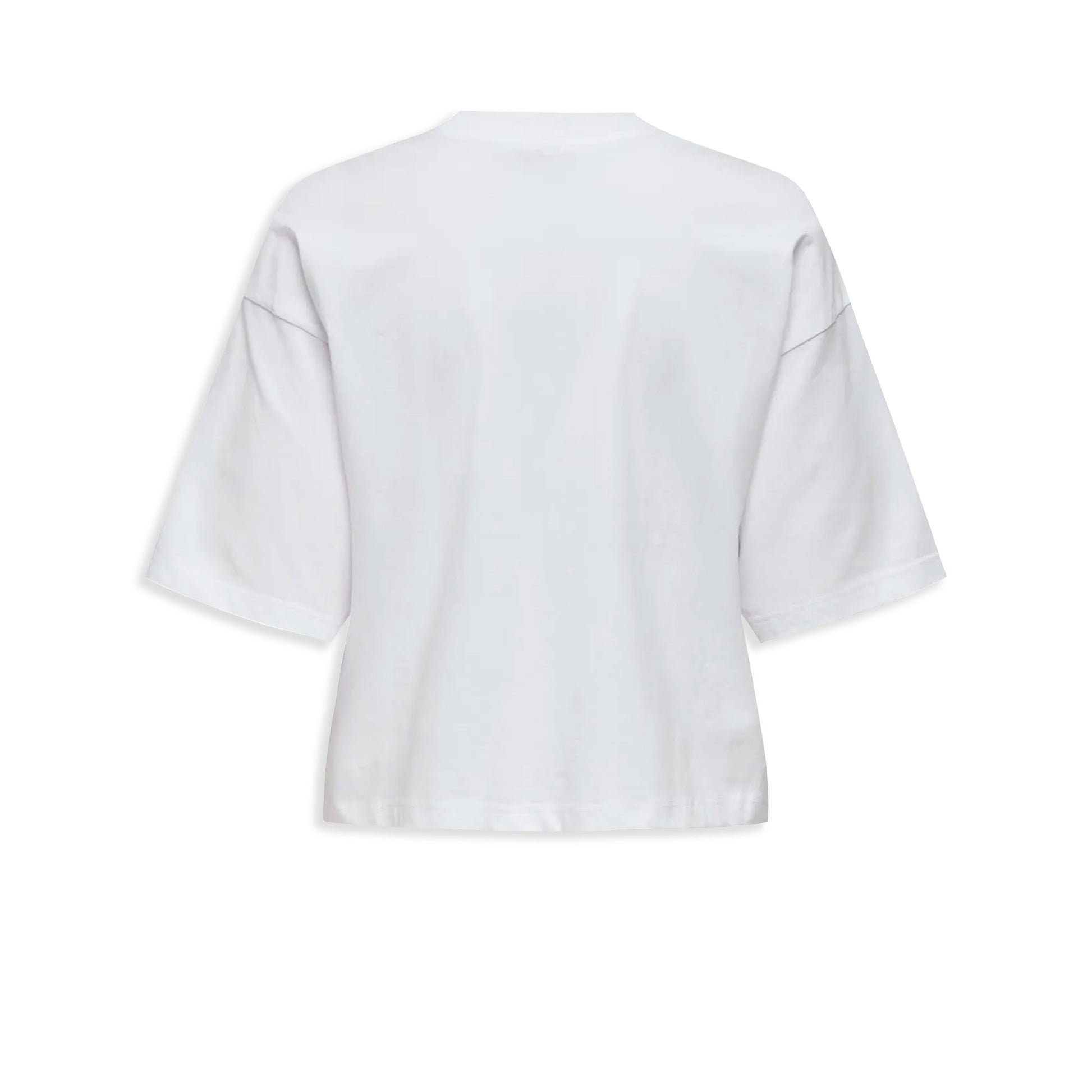 Only Aubrielle Life S/S Shine Top Bright White  - 15358955BW