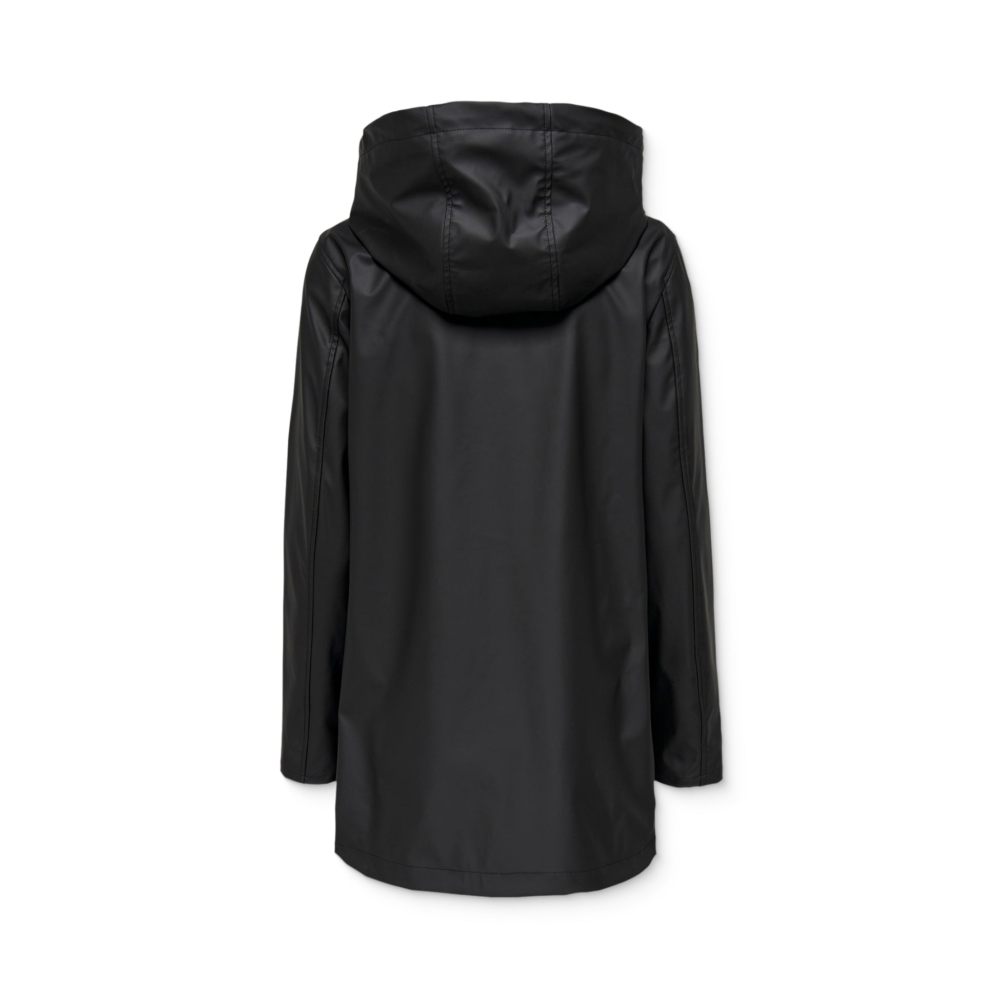 Only Elisa Short Fry Raincoat Black  - 15359046B