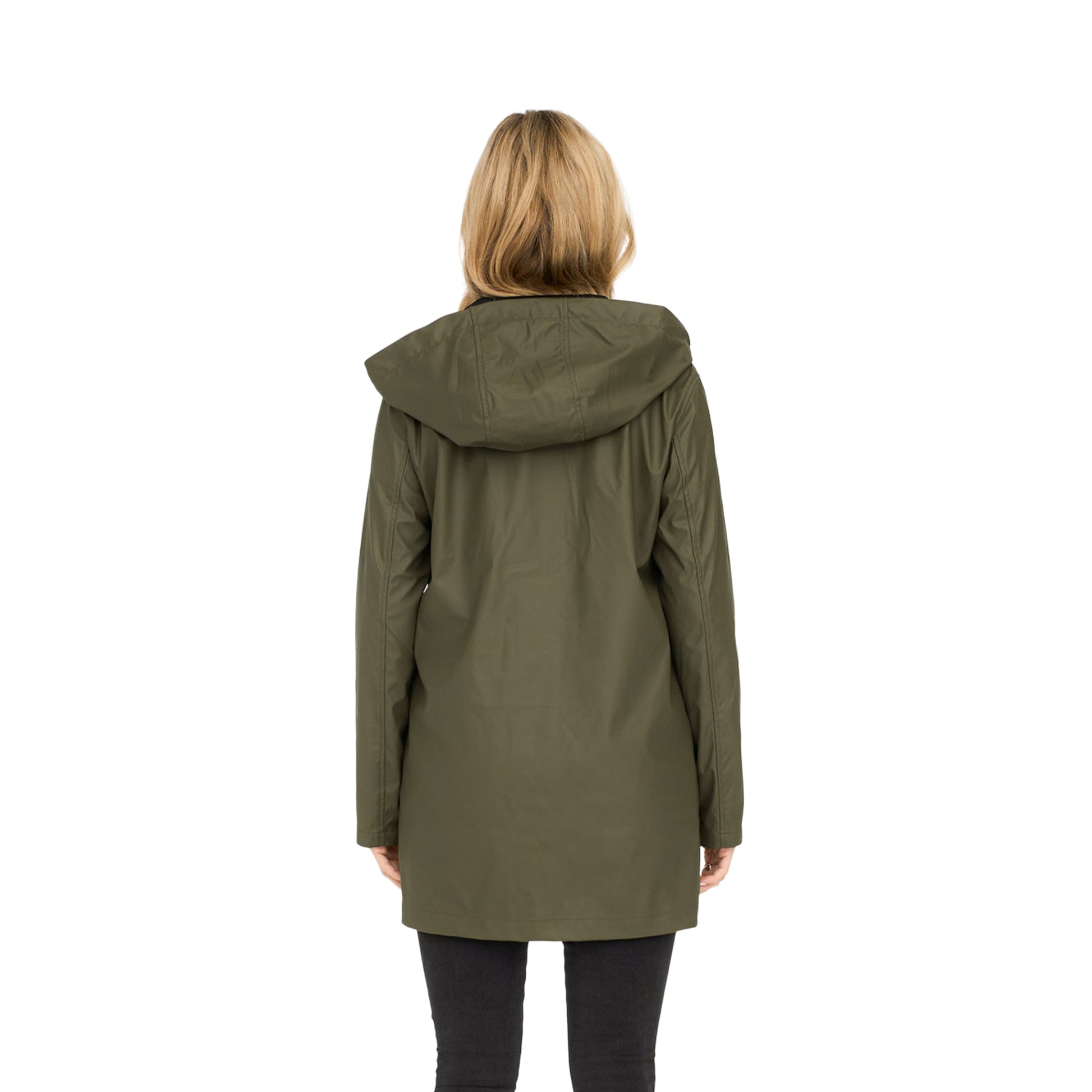 Only Elisa Short Fry Raincoat Kalamata  - 15359046K