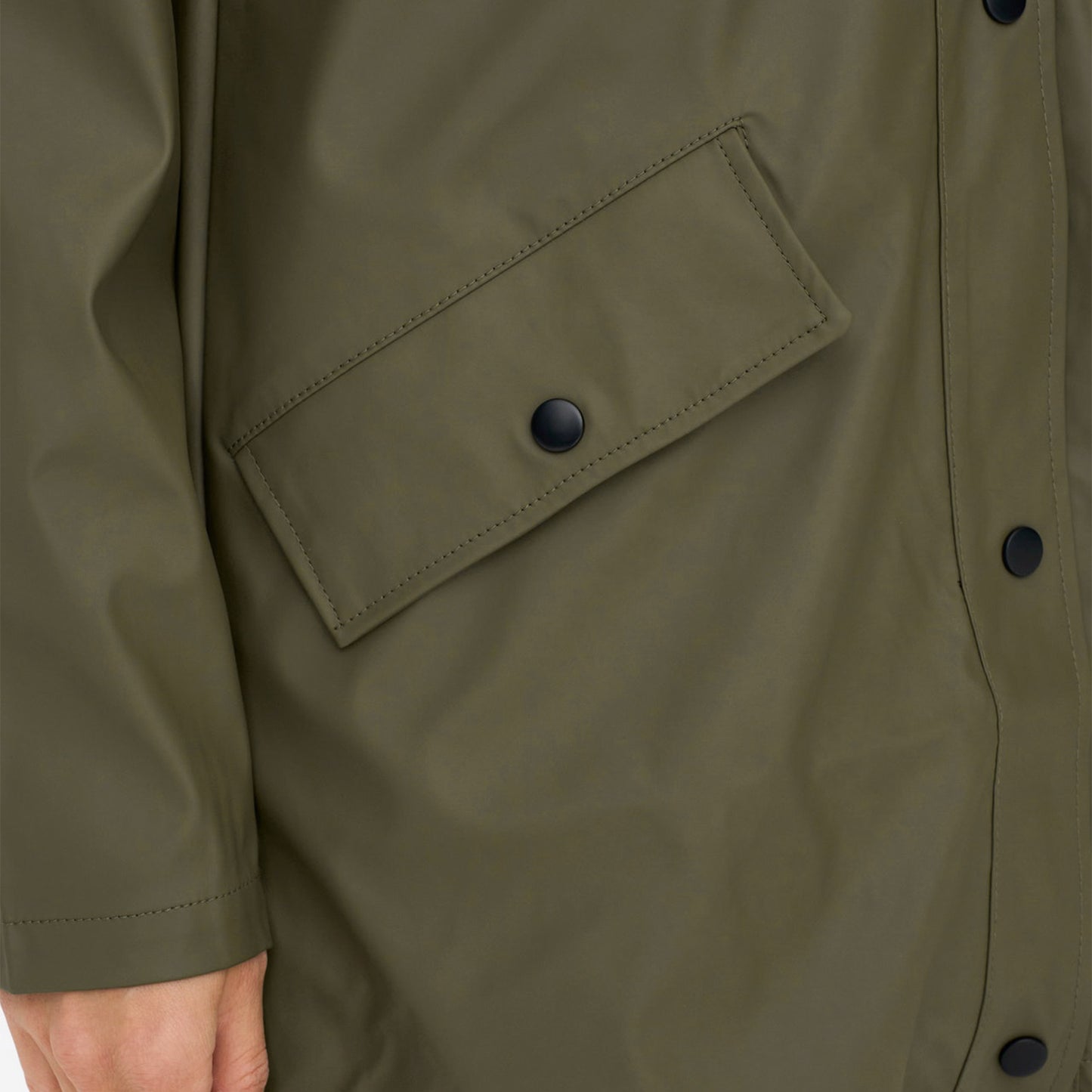 Only Elisa Short Fry Raincoat Kalamata  - 15359046K