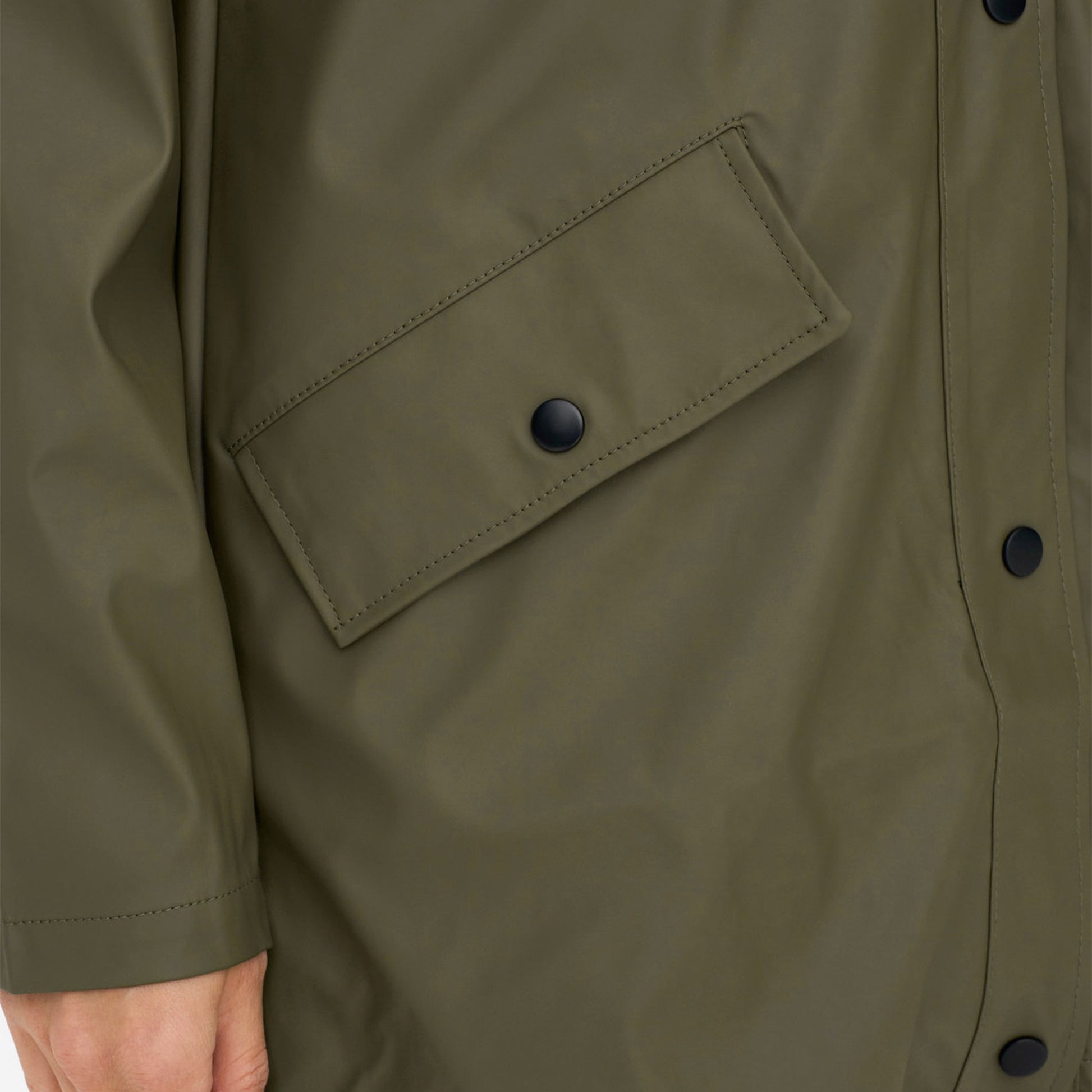 Only Elisa Short Fry Raincoat Kalamata  - 15359046K