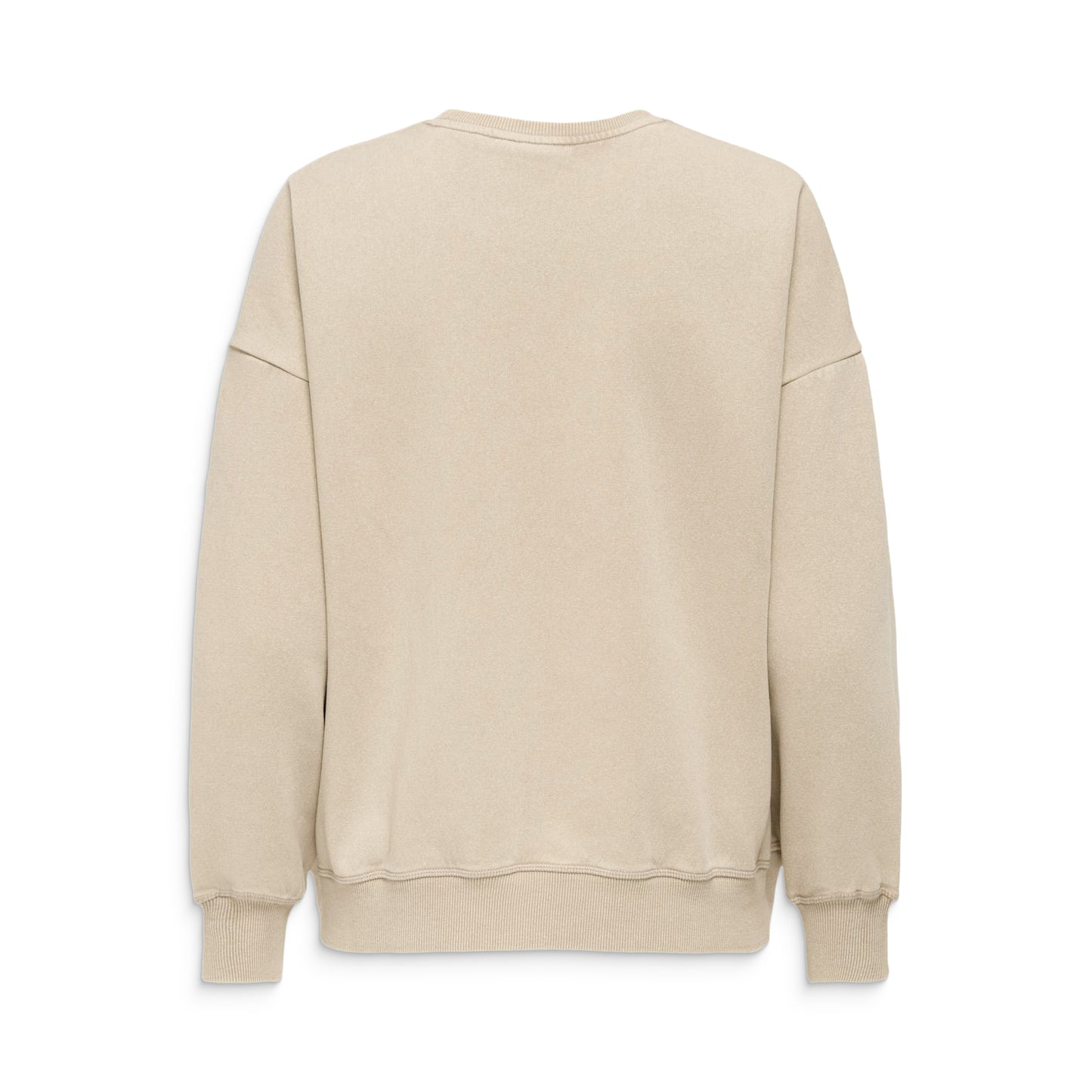 Only Sinna L/S O-Neck Print Box Sweat Pumice Stone  - 15360259PS