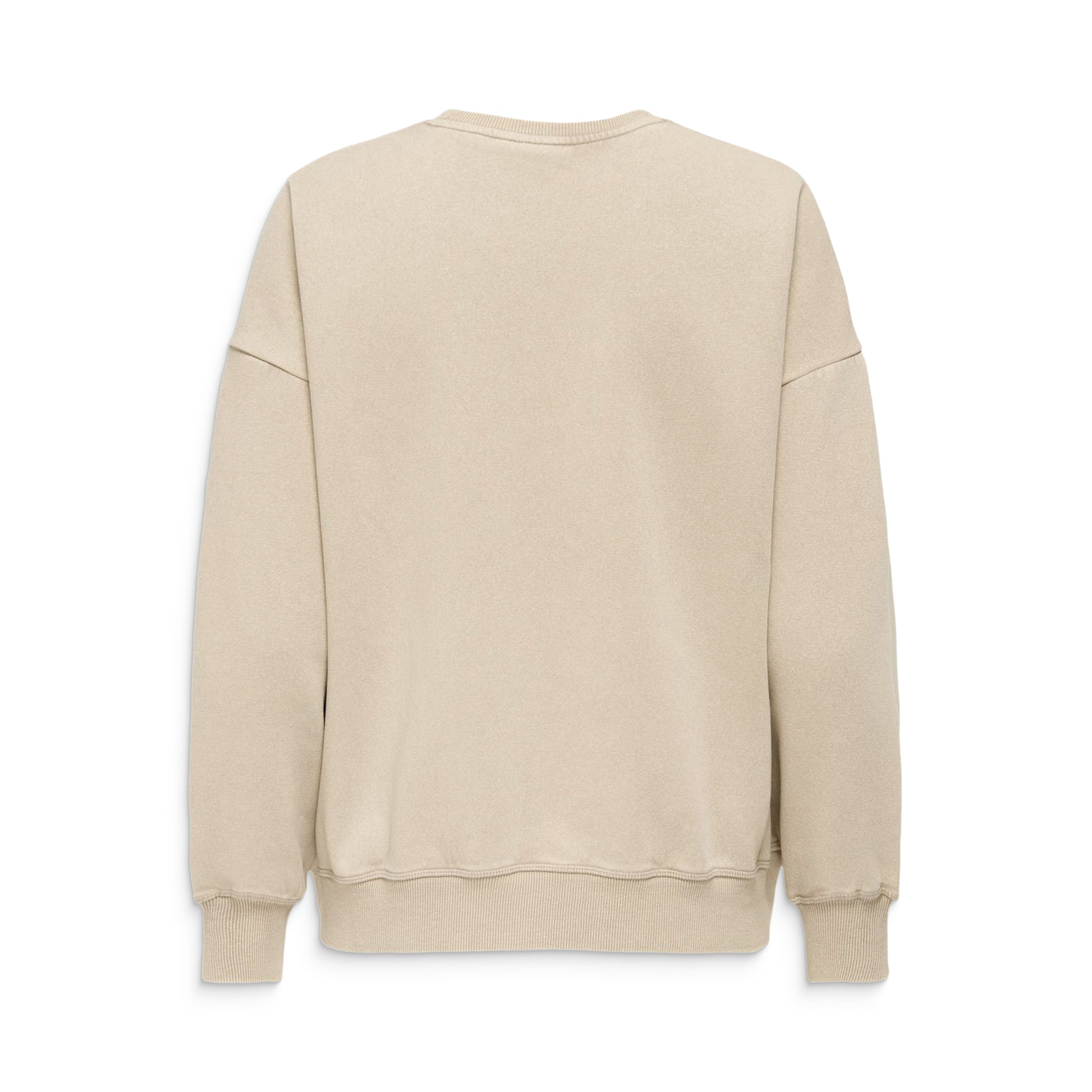 Only Sinna L/S O-Neck Print Box Sweat Pumice Stone  - 15360259PS