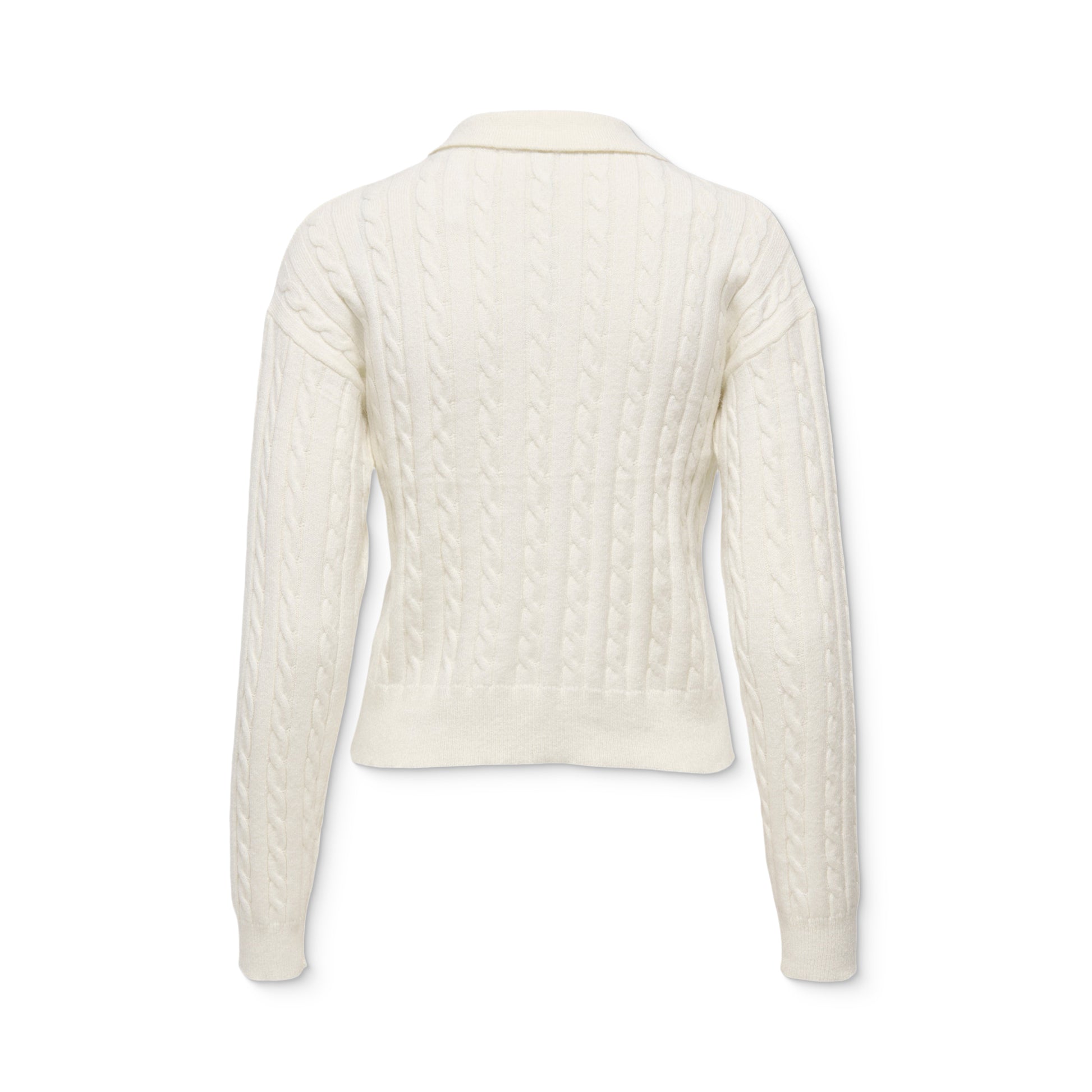 Only Katia LS Cable Polo CC Knit Babys Breath  - 15360562BB