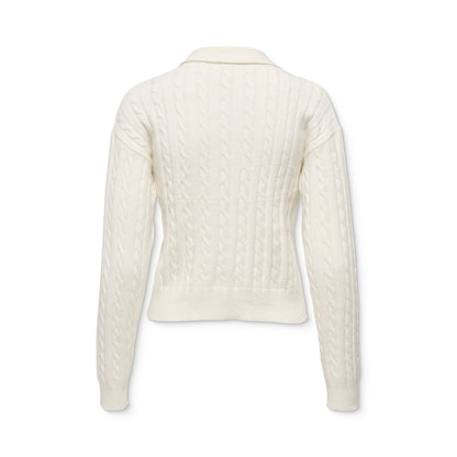 Only Katia LS Cable Polo CC Knit Babys Breath  - 15360562BB