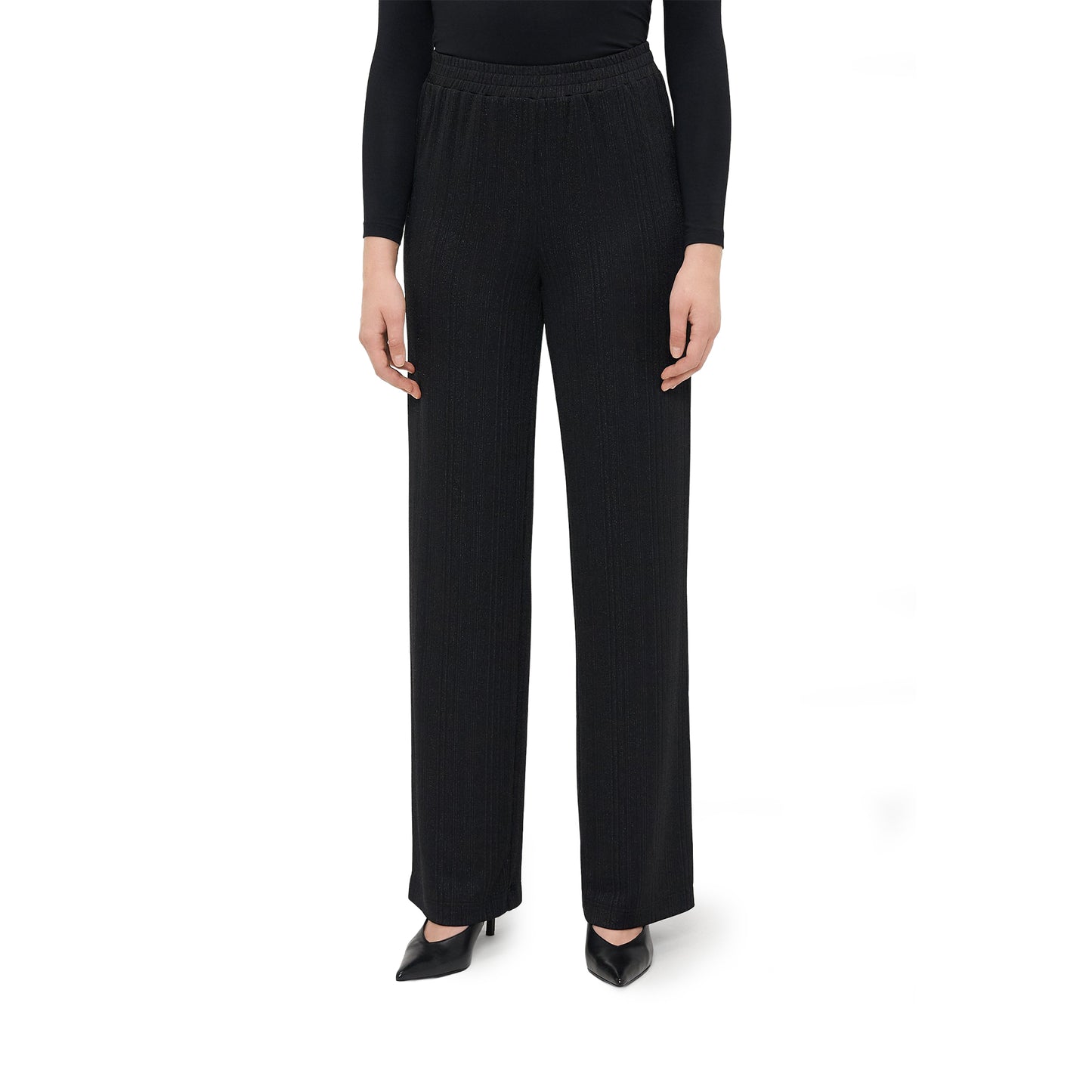 Only Lamina Wide Pant Black  - 15361749B