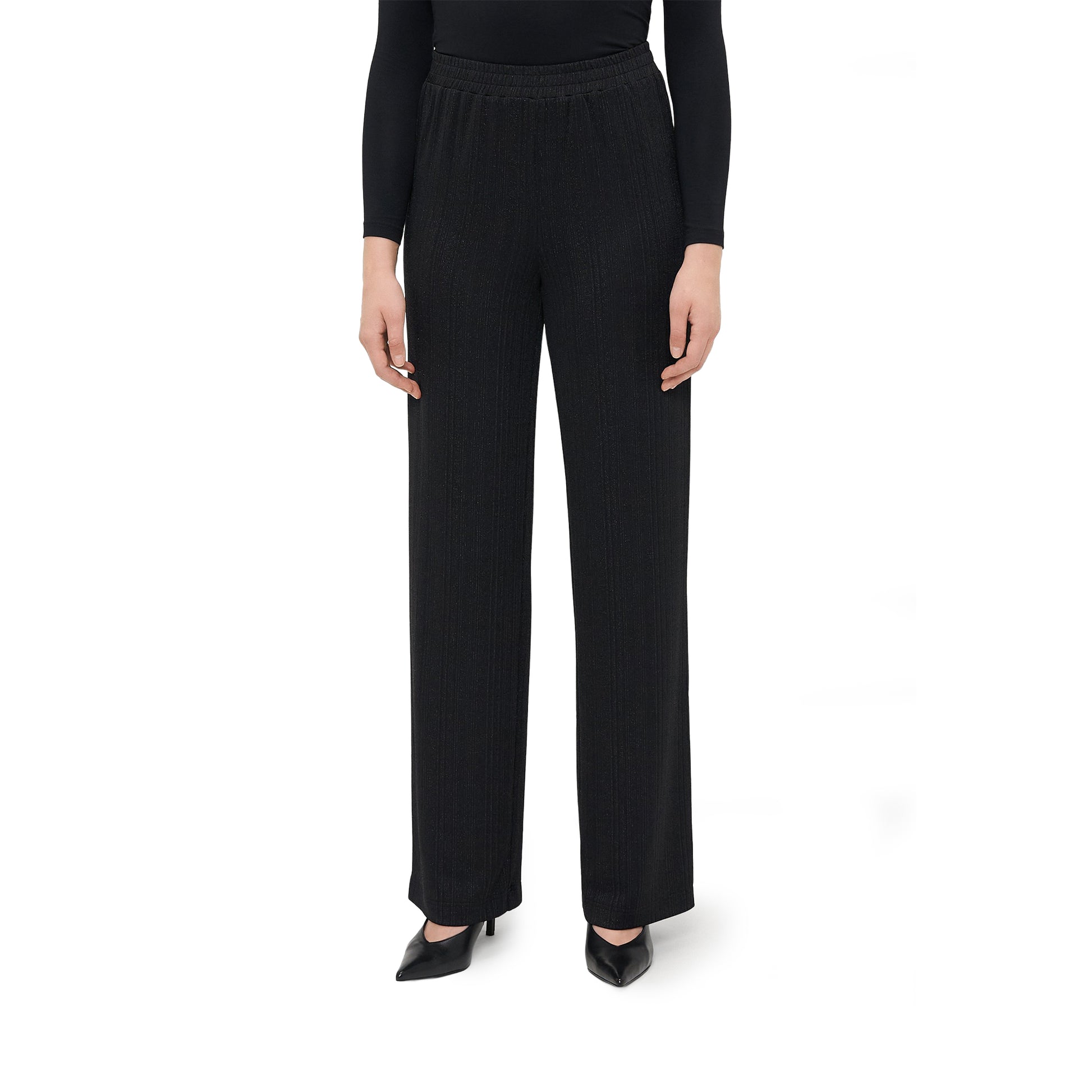 Only Lamina Wide Pant Black  - 15361749B
