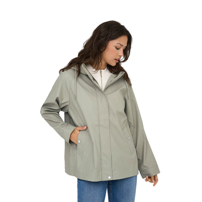 Only Elisa Short Raincoat Laurel Oak  - 15361787LO