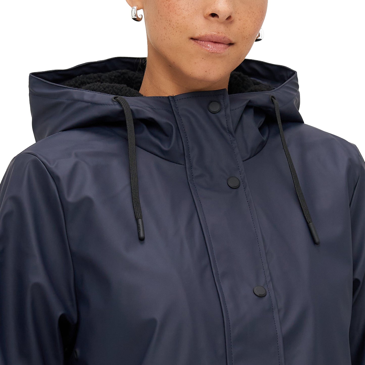 Only Elisa Short Raincoat Night Sky  - 15361787NS