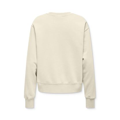 Only Lucinda Bow L/S O-Neck Box Sweat Babys Breath  - 15364969BB