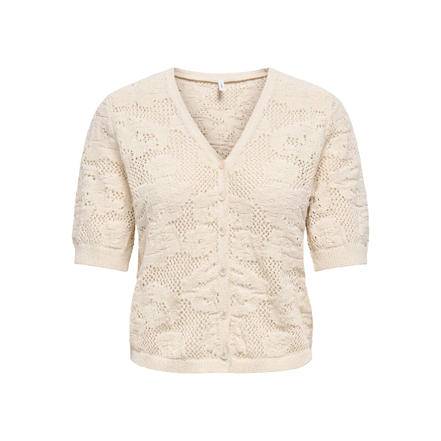 Only Chloe SS Cardigan Knit Ecru  - 15365089E
