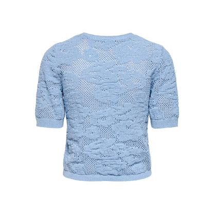 Only Chloe SS Cardigan Knit Soft Chambray  - 15365089SC