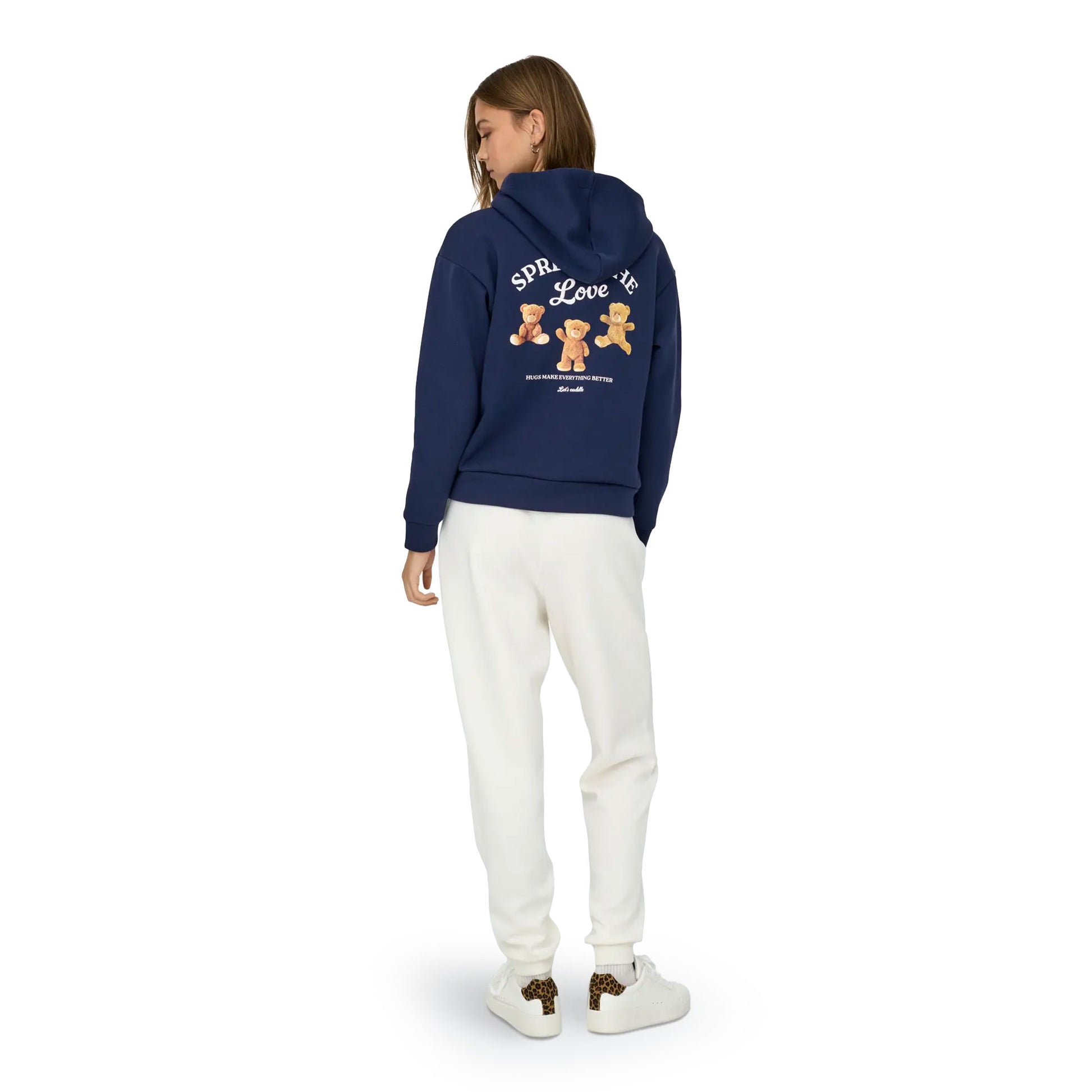 Only Ricky L/S Hood Box Sweat Naval Academy  - 15365158NA