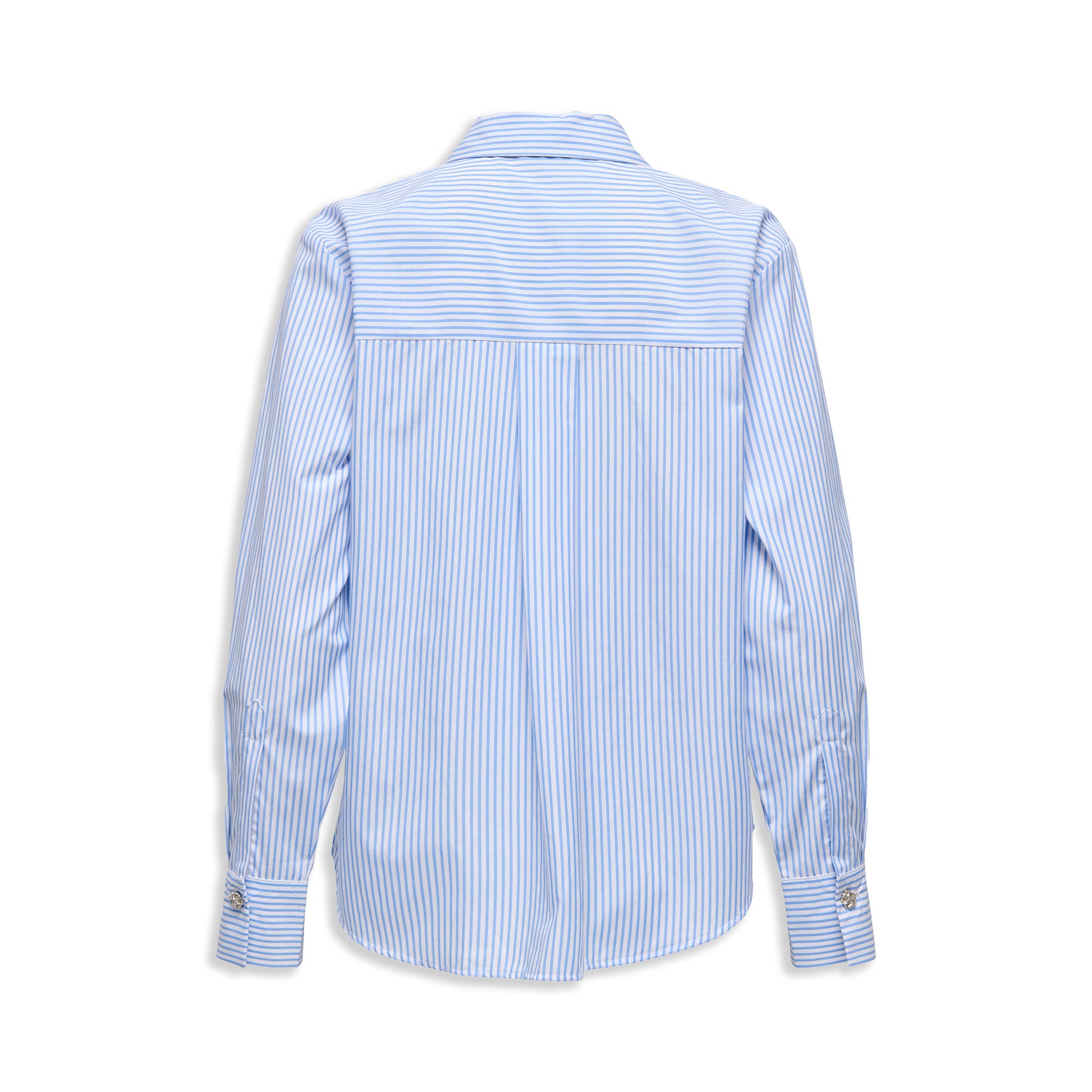 JDY Soho L/S Loose Striped Shirt White  - 15368294W