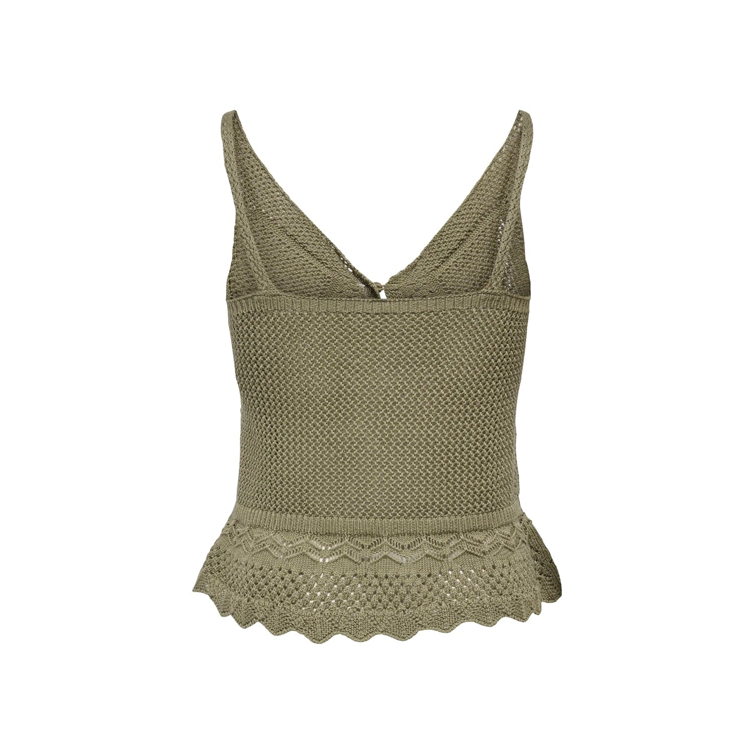 Only Lison SL Peplum Top Knit Mermaid  - 15369246M