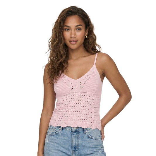 Only Lison SL Top Knit Pale Lilac  - 15369248PL