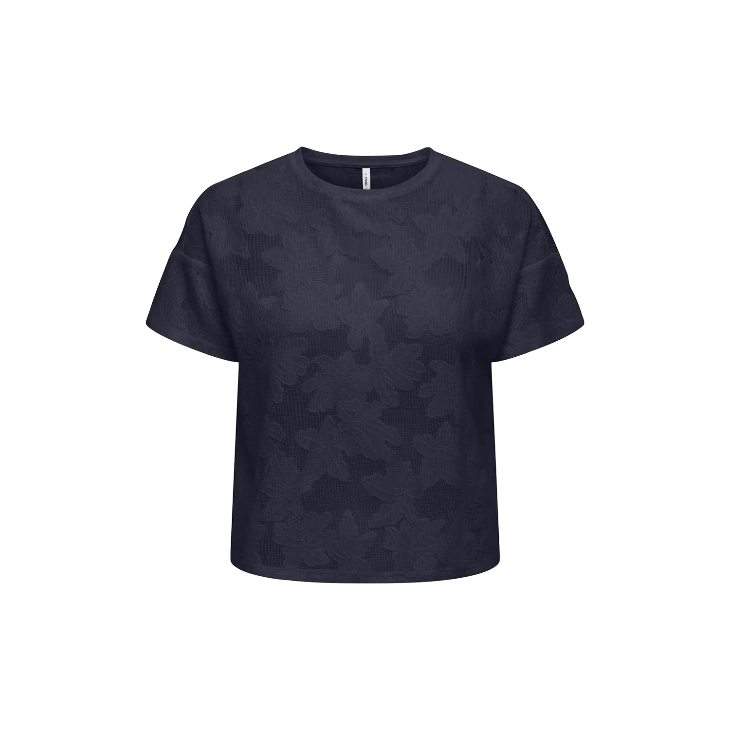 Only Mirabella S/S O-Neck Lace Top Night Sky  - 15369252NS