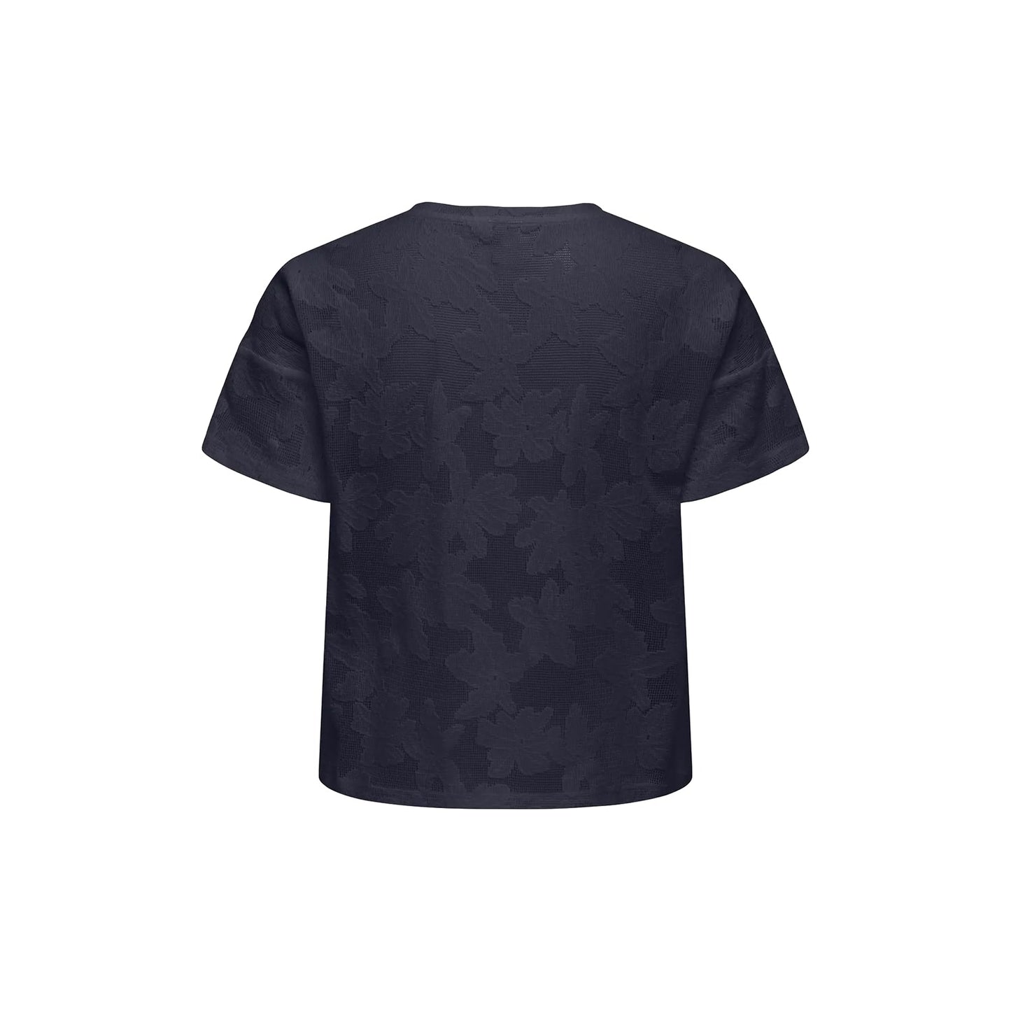 Only Mirabella S/S O-Neck Lace Top Night Sky  - 15369252NS