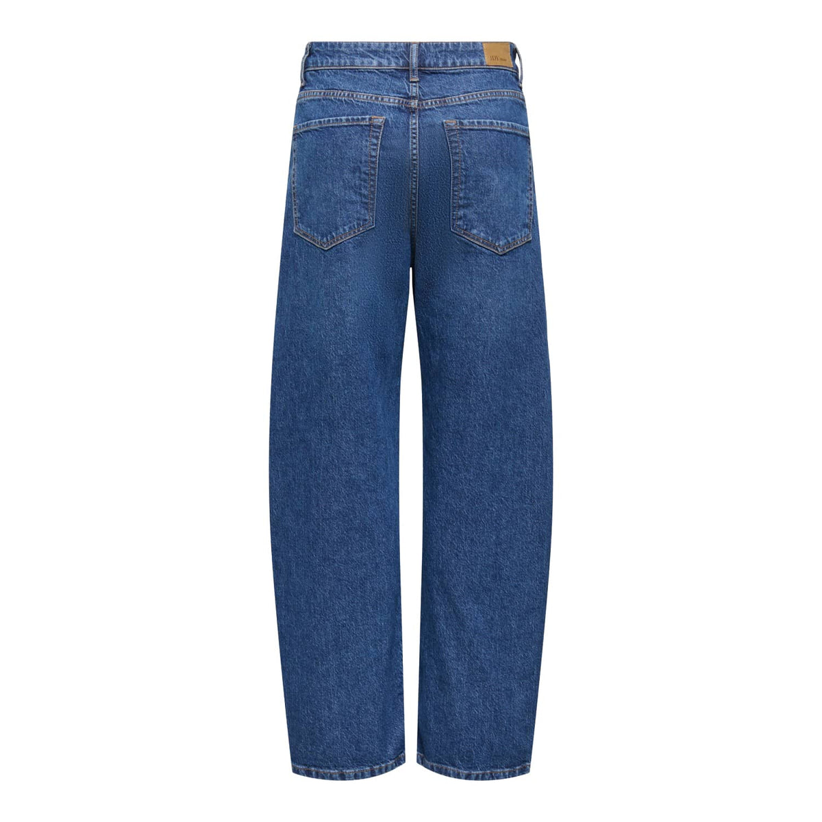 JDY Bailey HW Barrel Jeans Medium Blue Denim  - 15379791MBD