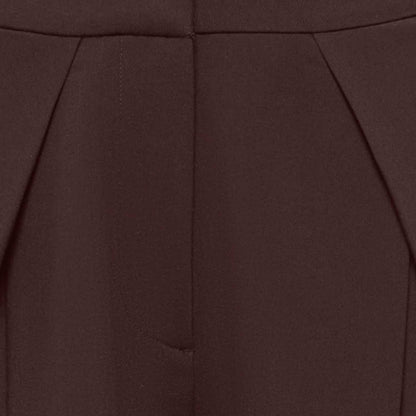 Only Yasmine MW Leat Barrel Pant Coffee Bean  - 15390774CB